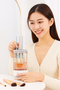 LIMPIADOR DE BROCHAS DE MAQUILLAJE ELÉCTRICO